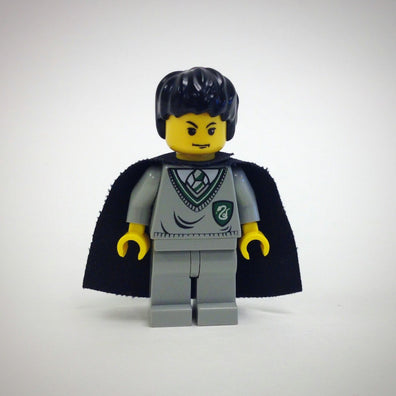 LEGO Minifigure-Tom Riddle, Slytherin Torso, Light Gray Legs-Harry Potter / Chamber of Secrets-HP031-Creative Brick Builders